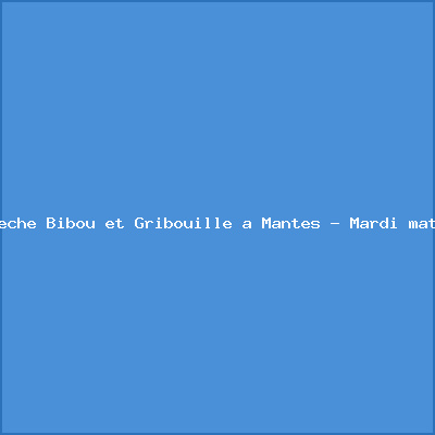 Crèche Bibou et Gribouille à Mantes – Mardi matin